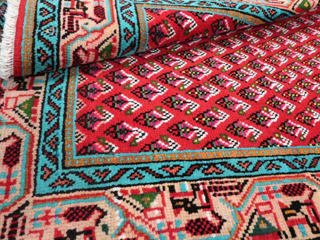 Vintage Persian Hamadan Rug, No.26331 - Gss