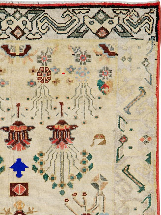 Vintage Persian Hamdan Rug, No.26332 - Gss