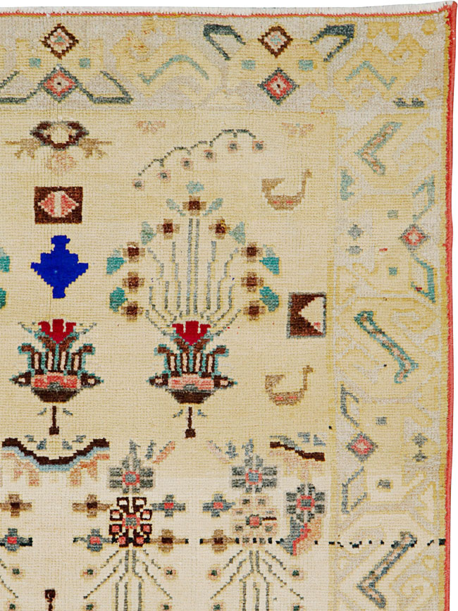 Vintage Persian Hamdan Rug, No.26332 - Gss