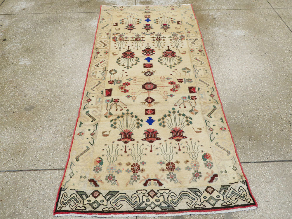 Vintage Persian Hamdan Rug, No.26332 - Gss
