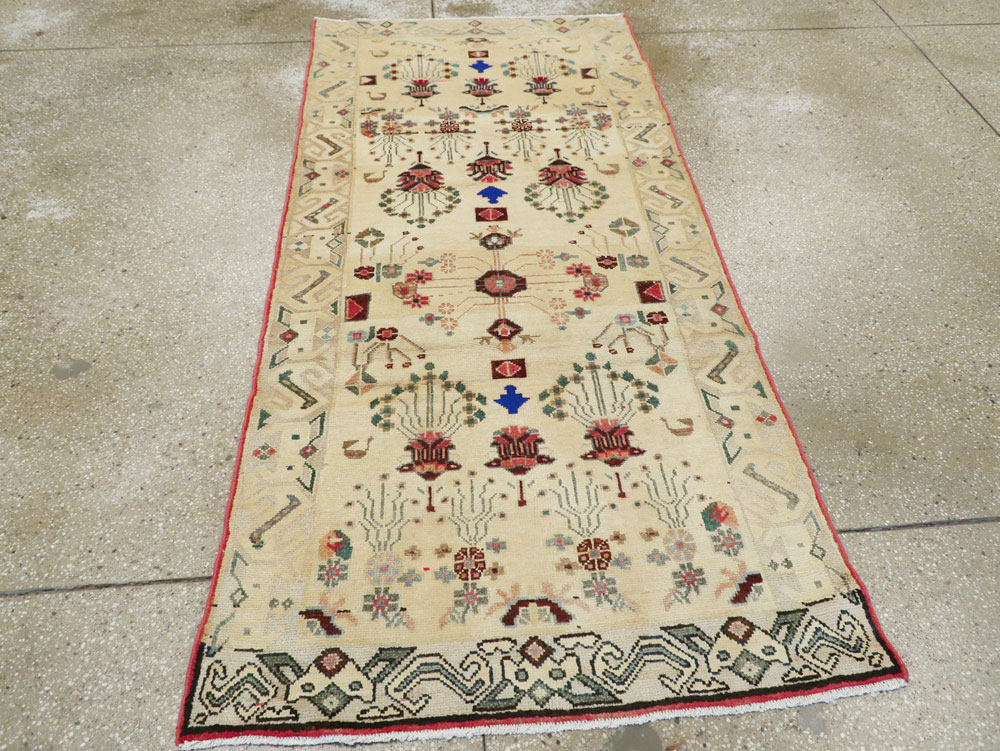 Vintage Persian Hamdan Rug, No.26332 - Gss