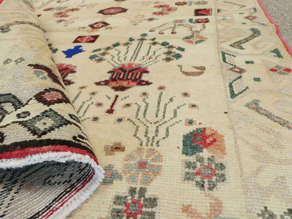 Vintage Persian Hamdan Rug, No.26332 - Gss