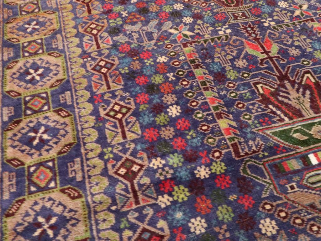 Vintage Persian Baluch Rug, No.26336 - Gss