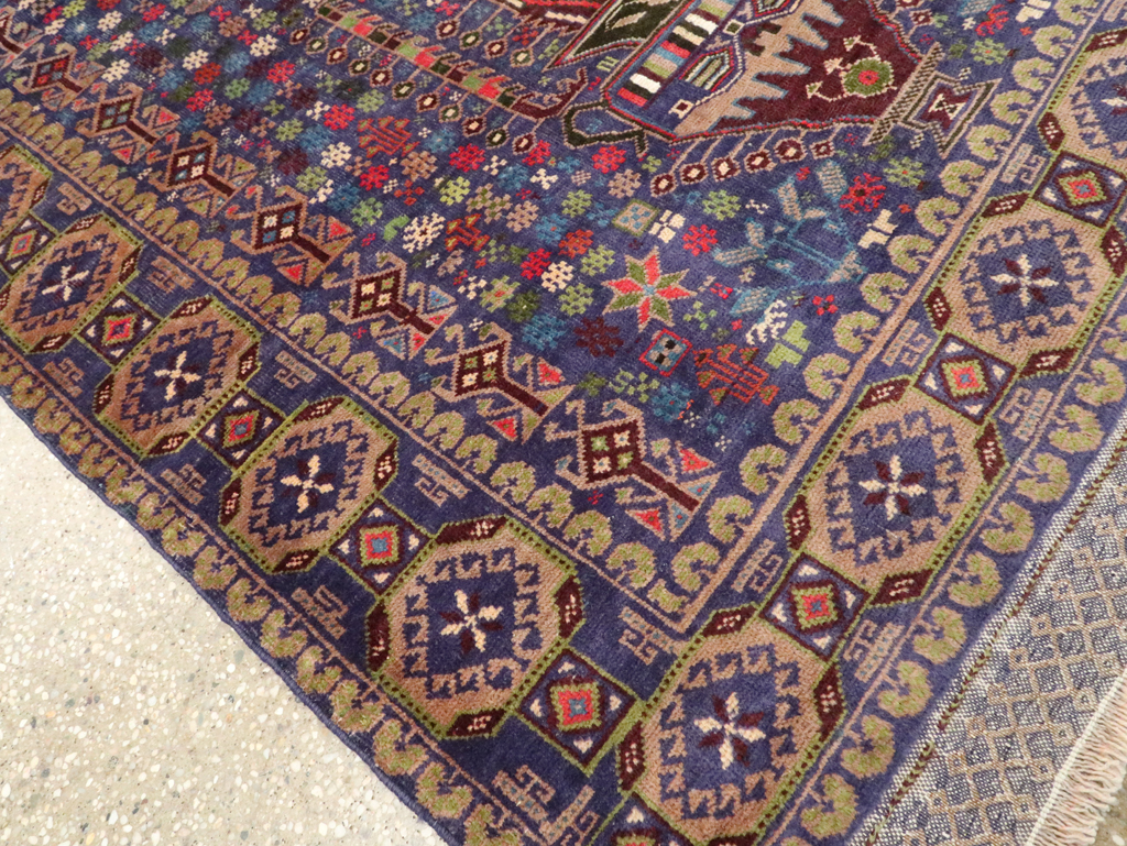Vintage Persian Baluch Rug, No.26336 - Gss