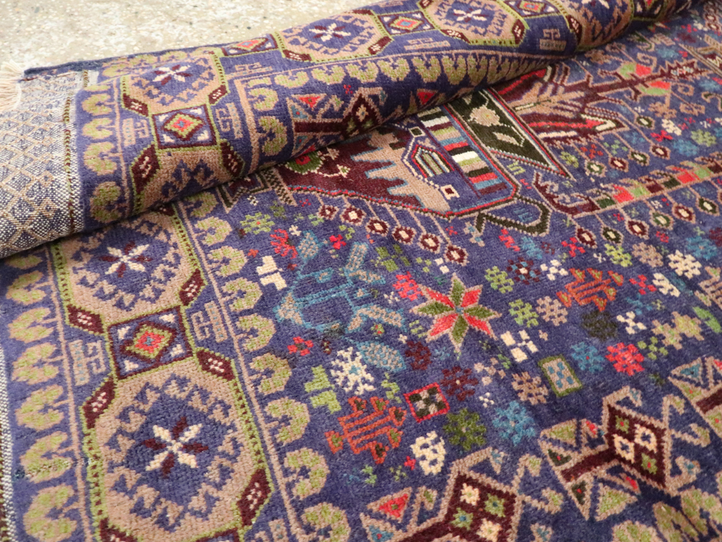 Vintage Persian Baluch Rug, No.26336 - Gss