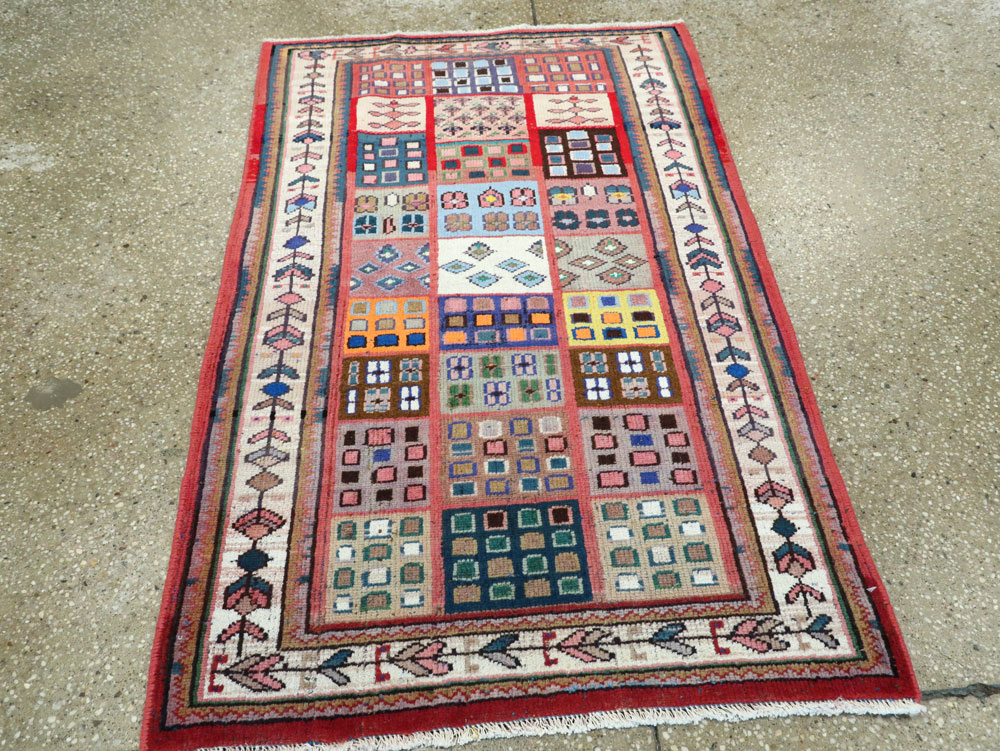 Vintage Persian Mahal Rug, No.26339 - Gss
