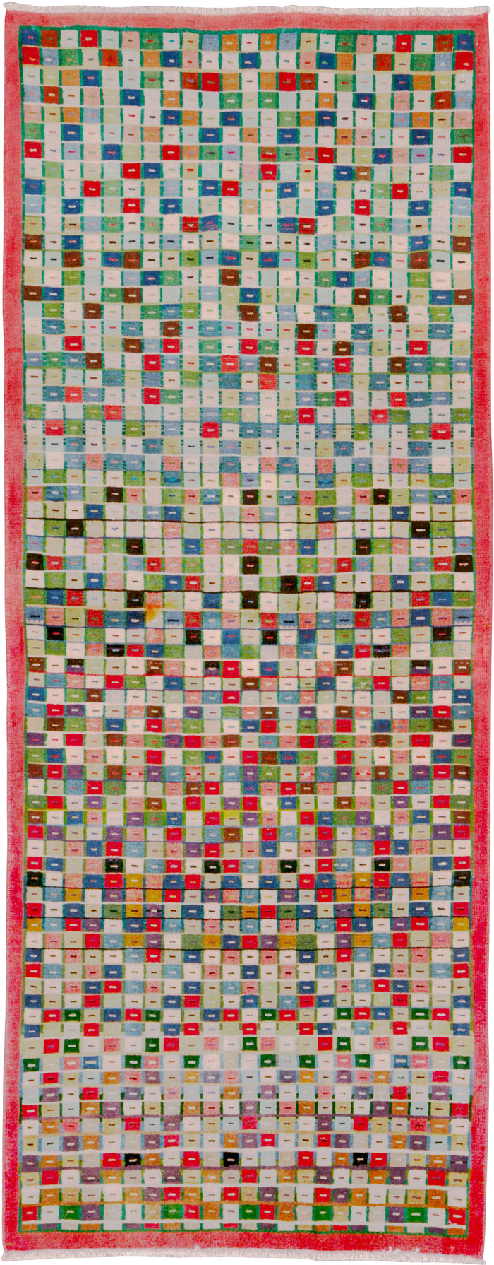 Vintage Persian Mahal Rug, No.26340 - Gss