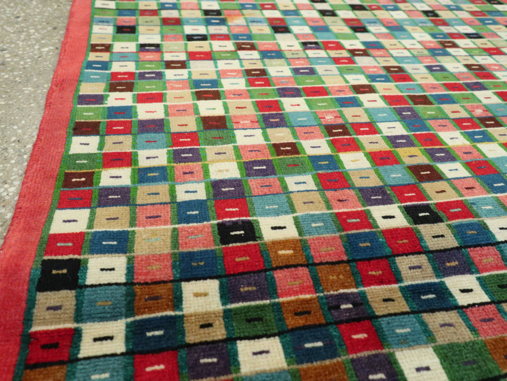 Vintage Persian Mahal Rug, No.26340 - Gss