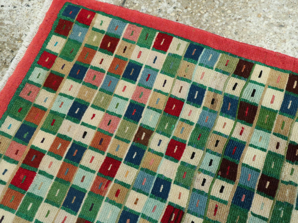 Vintage Persian Mahal Rug, No.26340 - Gss