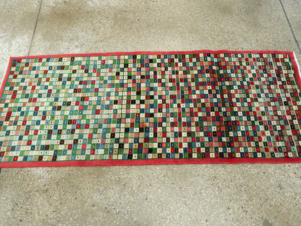 Vintage Persian Mahal Rug, No.26340 - Gss