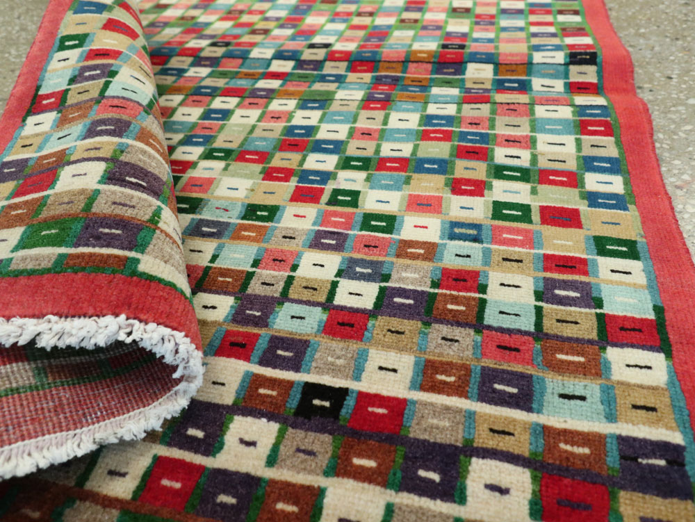 Vintage Persian Mahal Rug, No.26340 - Gss