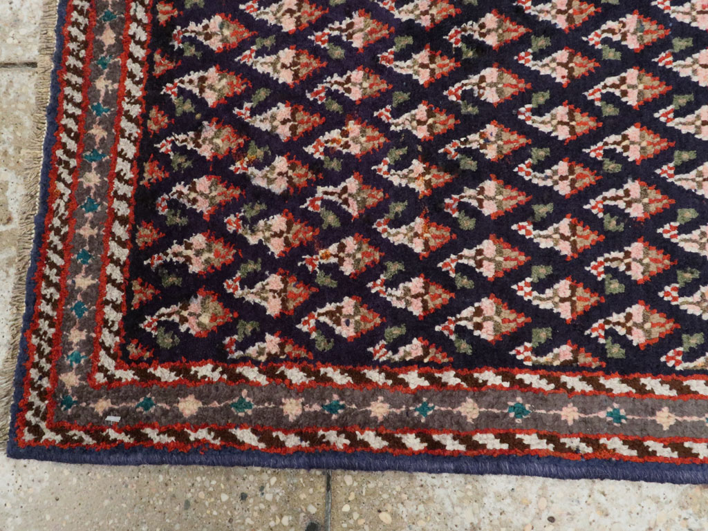 Vintage Persian Hamadan Rug, No.26341 - Gss