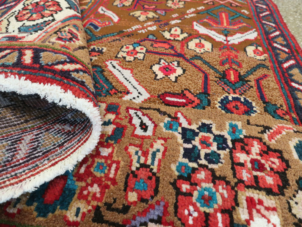 Vintage Persian Mahal Wagireh Sampler Rug, No.26342 - Gss