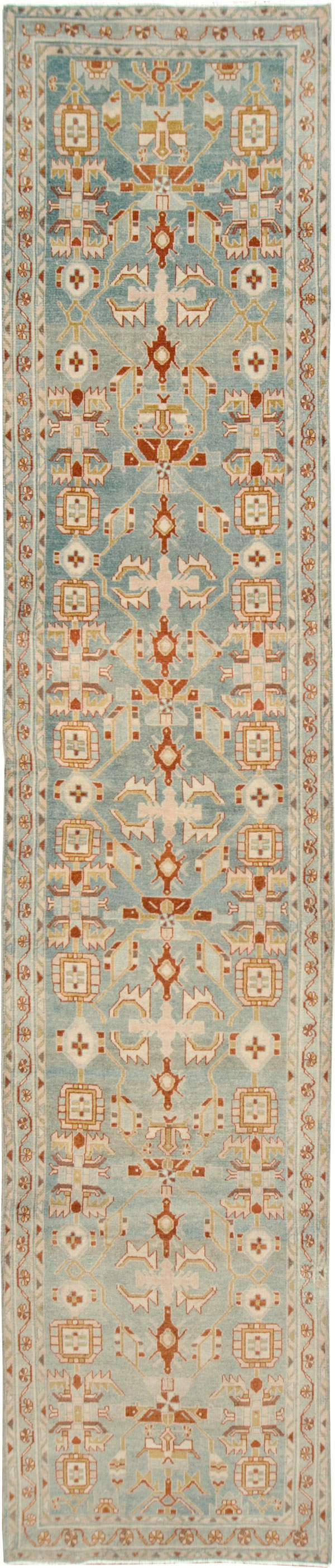Antique Persian Malayer Runner, No.26349 - Gss