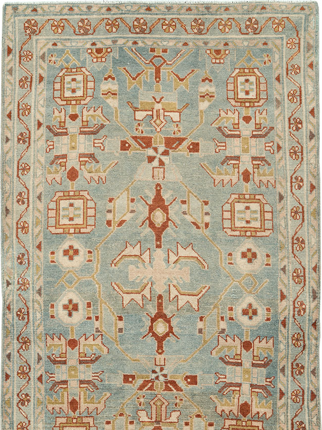 Antique Persian Malayer Runner, No.26349 - Gss