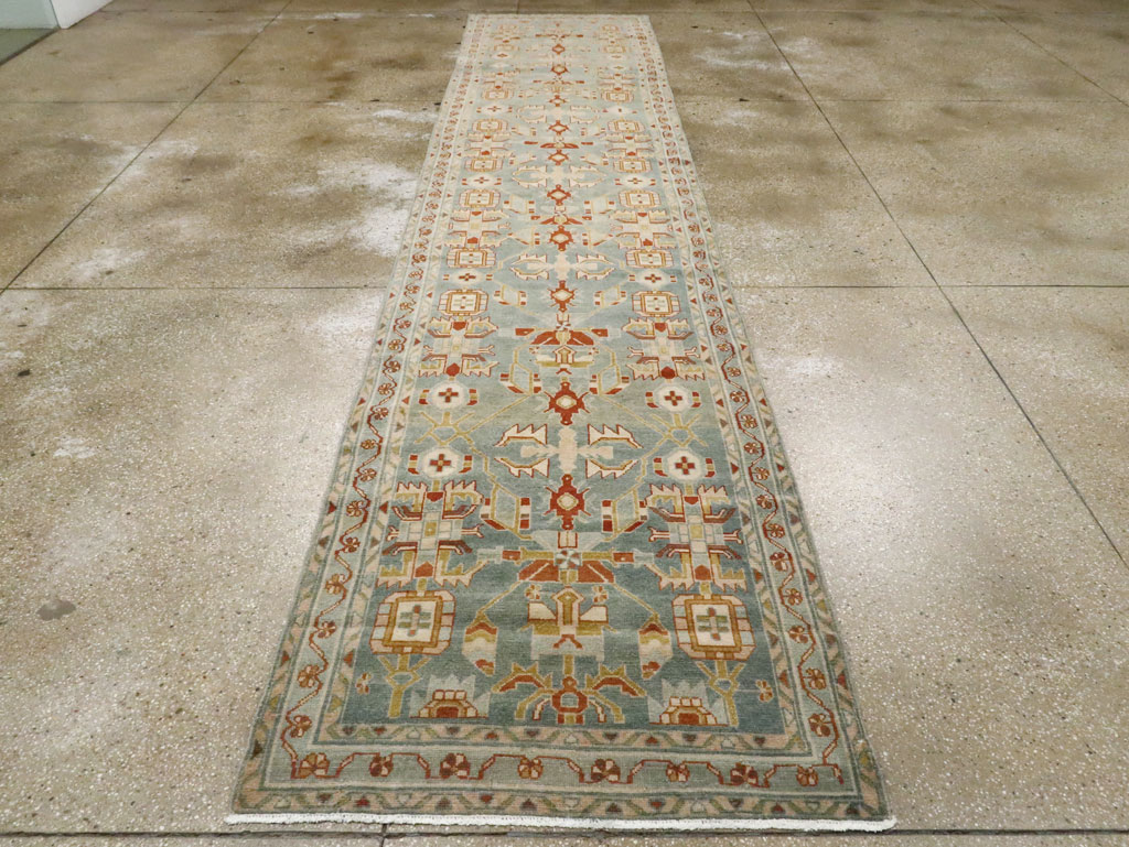 Antique Persian Malayer Runner, No.26349 - Gss