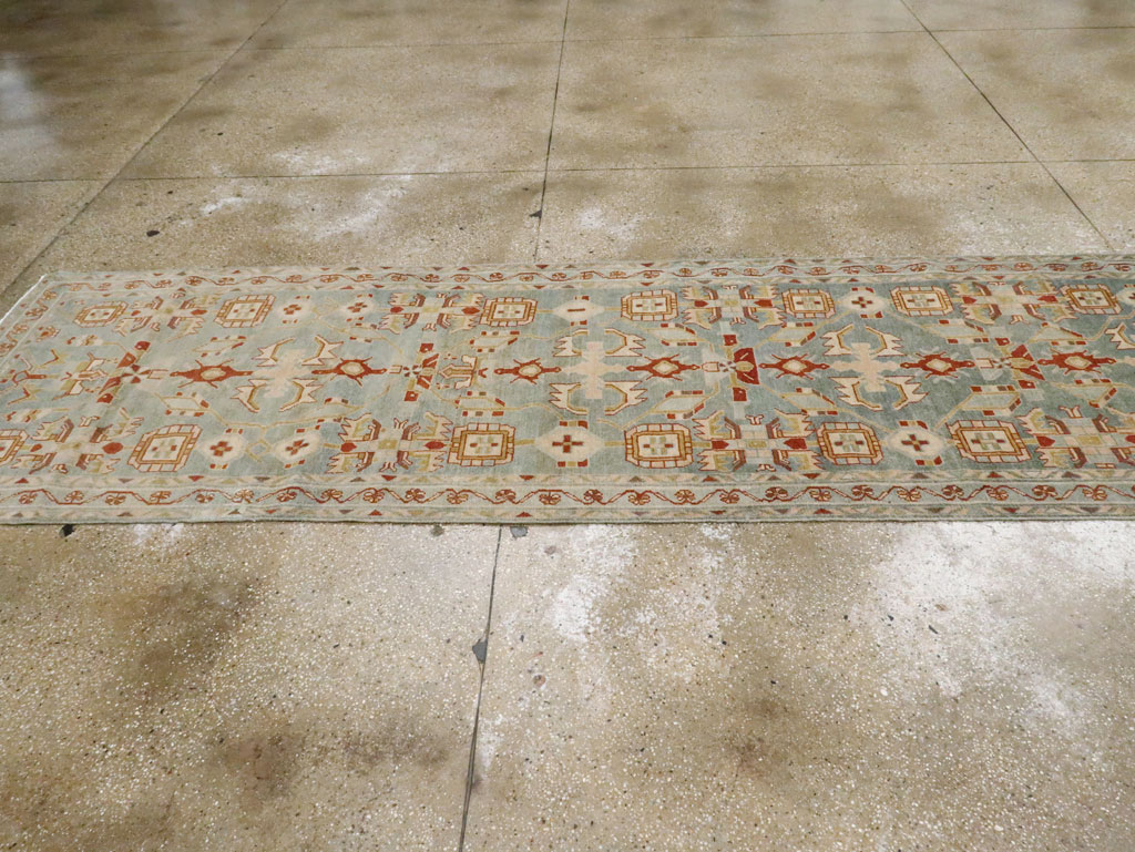 Antique Persian Malayer Runner, No.26349 - Gss