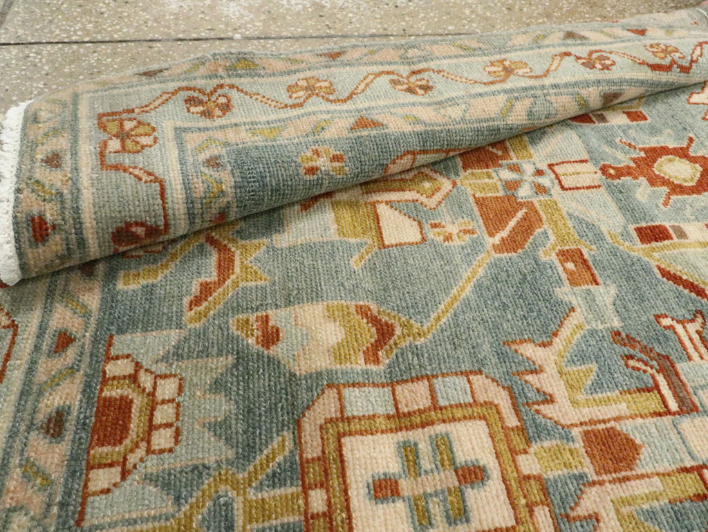 Antique Persian Malayer Runner, No.26349 - Gss