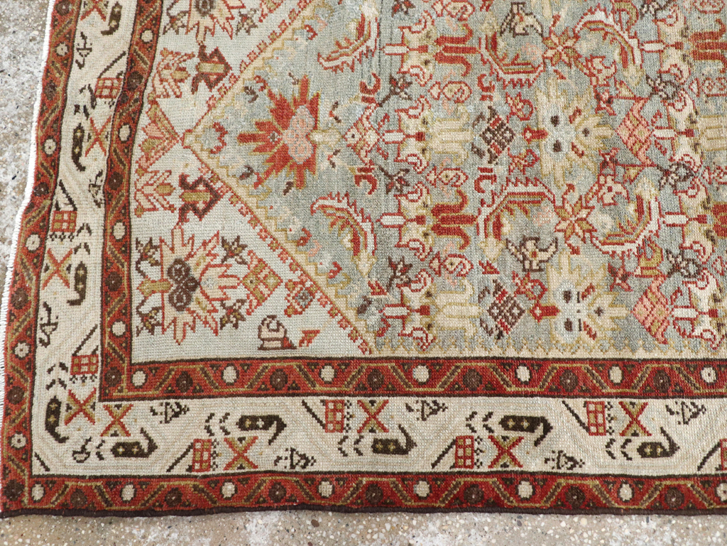 Vintage Persian Malayer Long Runner, No.26353 - Gss