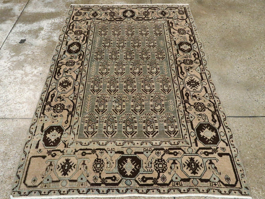 Vintage Persian Malayer Rug, No.26354 - Gss