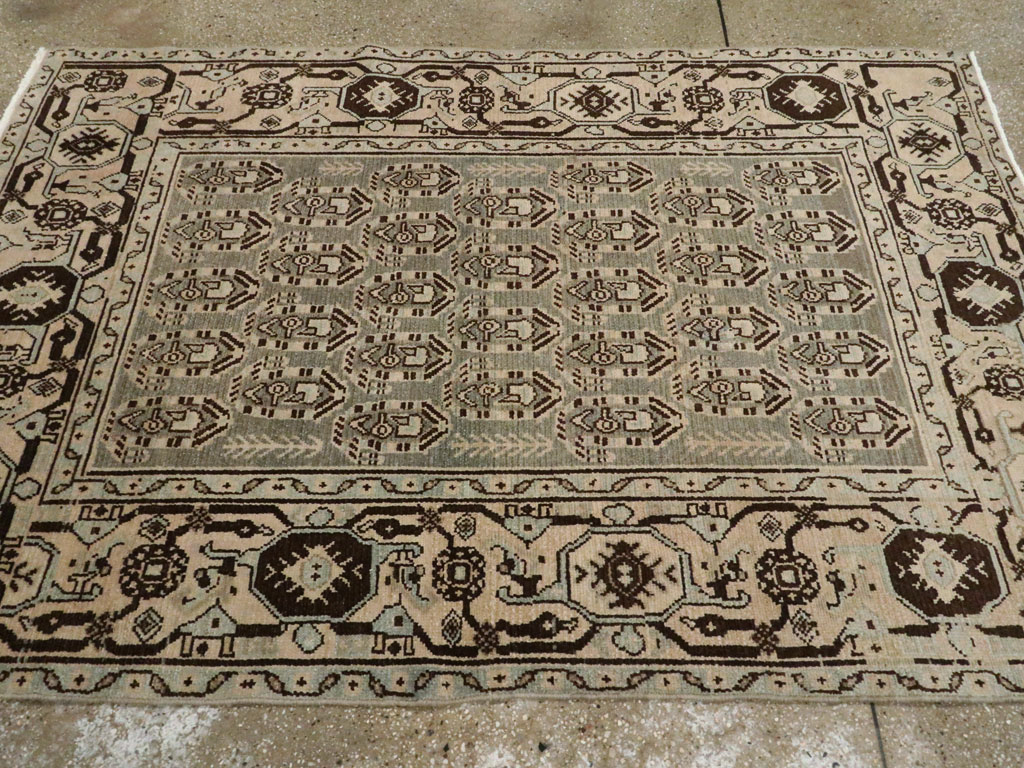 Vintage Persian Malayer Rug, No.26354 - Gss