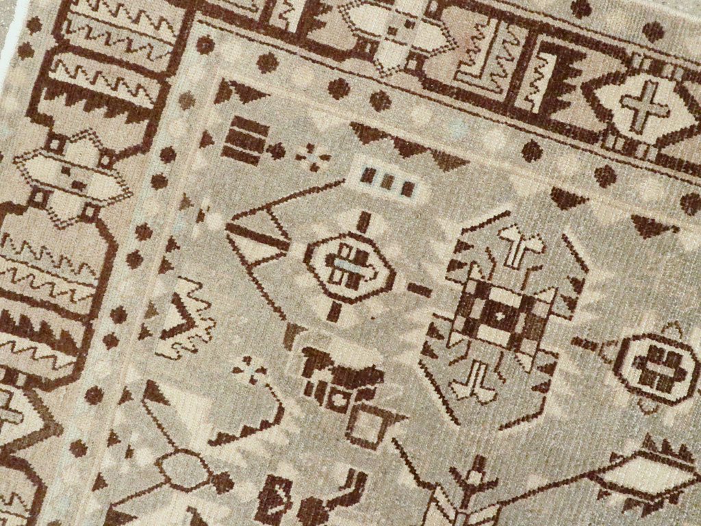 Vintage Persian Malayer Rug, No.26357 - Gss