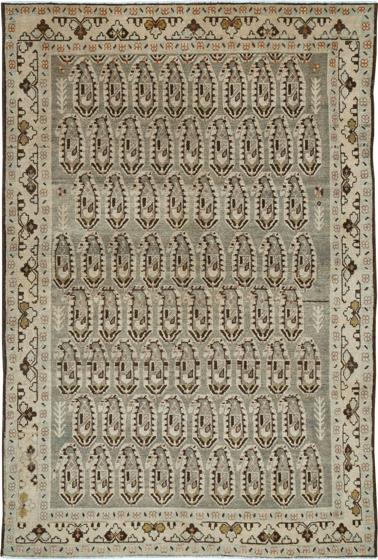 Vintage Persian Malayer Rug, No.26363 - Gss