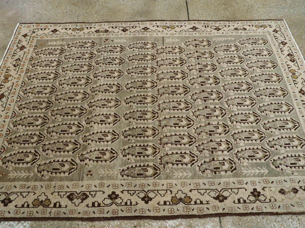 Vintage Persian Malayer Rug, No.26363 - Gss