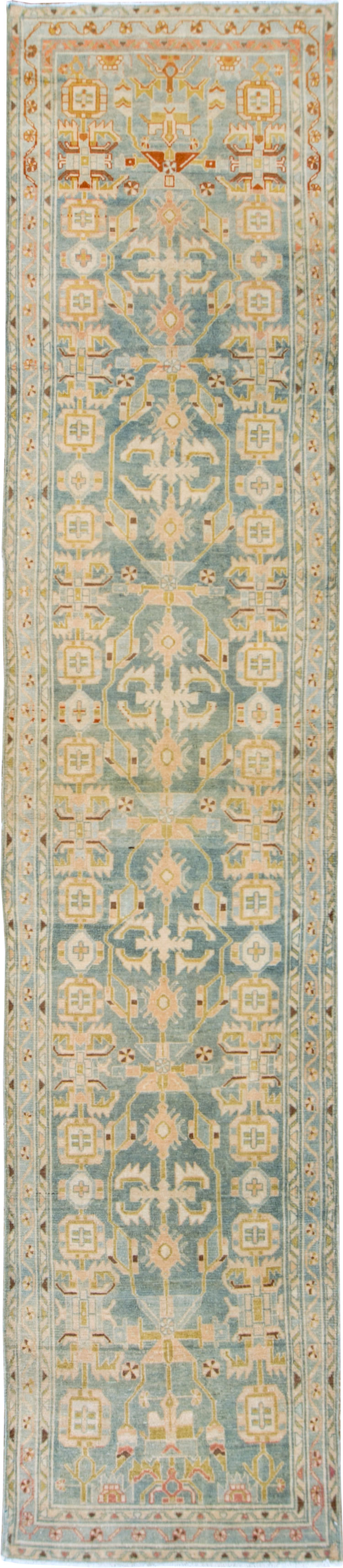 Antique Persian Malayer Runner, No.26367 - Gss