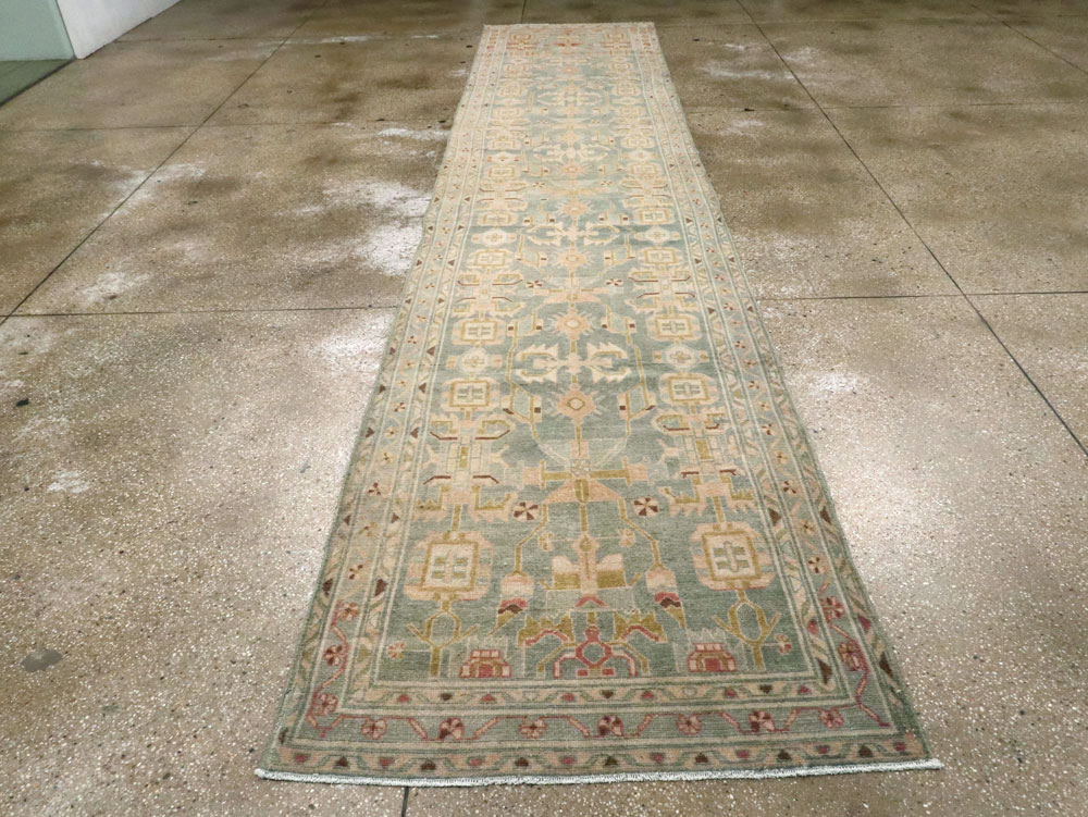 Antique Persian Malayer Runner, No.26367 - Gss