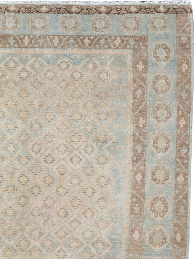 Vintage Persian Malayer Accent Rug, No.26377 - Gss