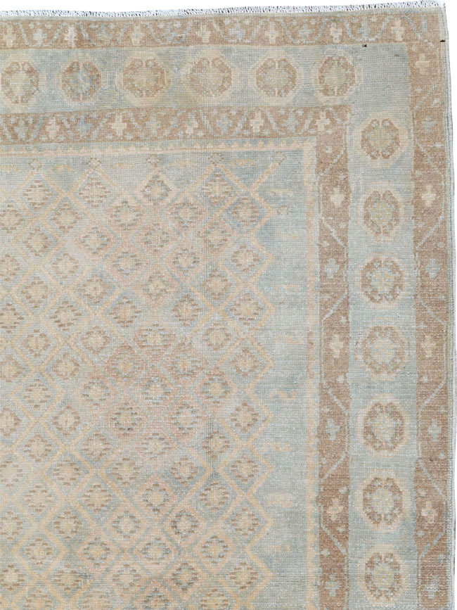 Vintage Persian Malayer Accent Rug, No.26377 - Gss