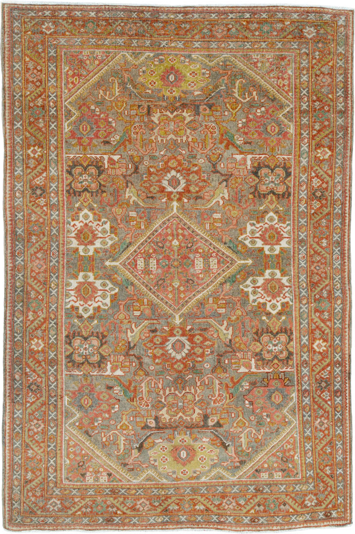 Antique Persian Mahal Rug, No.26379 - Gss