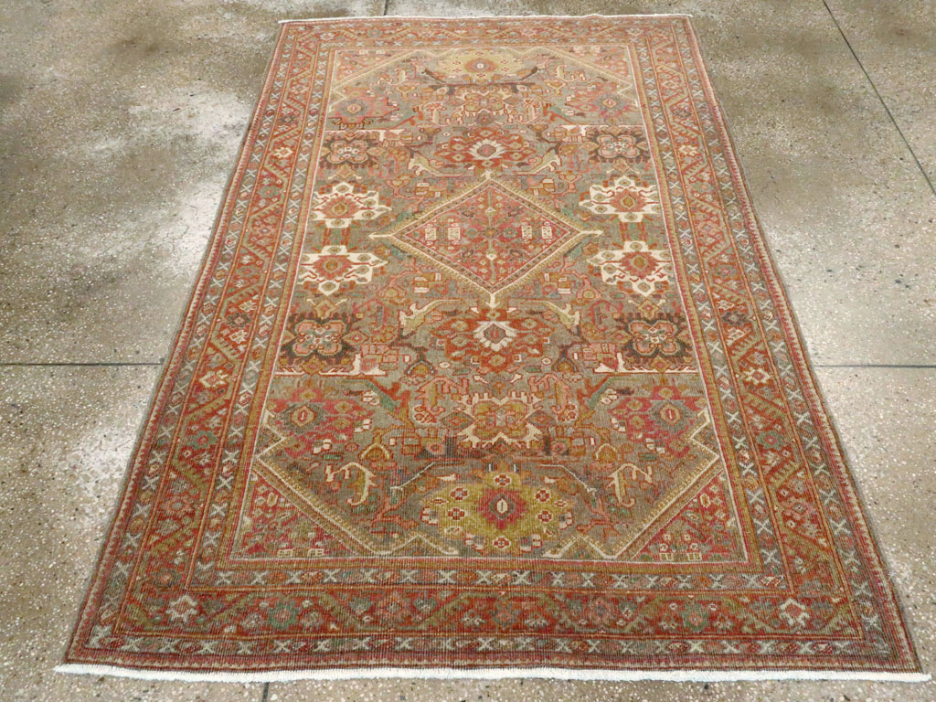 Antique Persian Mahal Rug, No.26379 - Gss