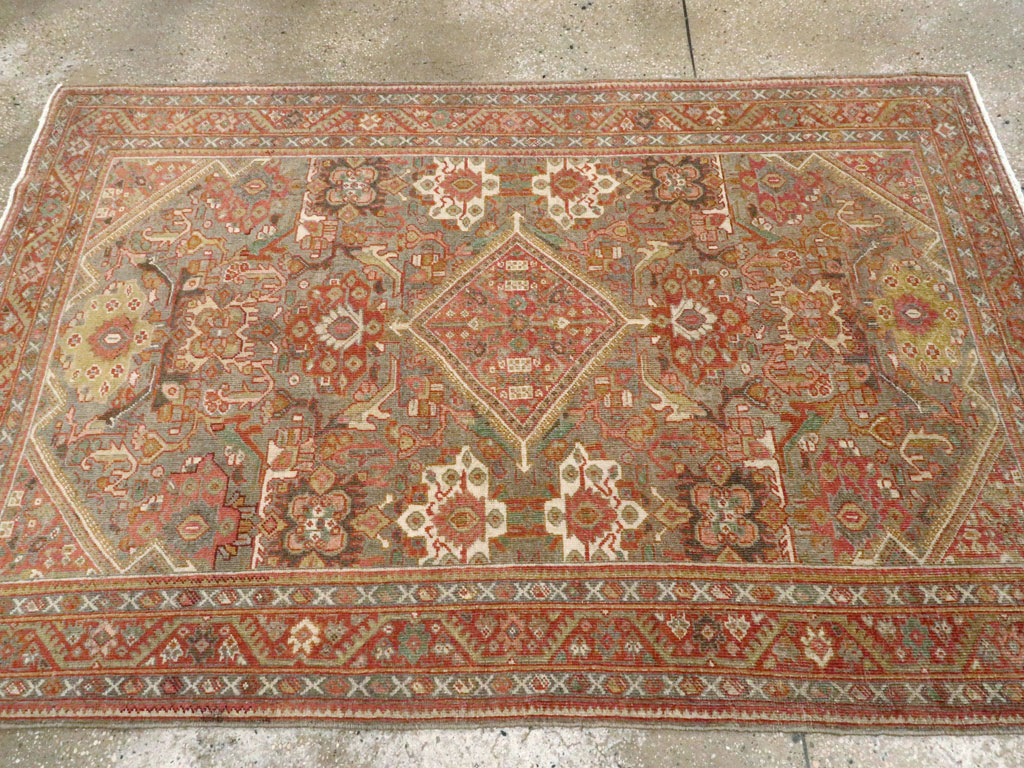 Antique Persian Mahal Rug, No.26379 - Gss