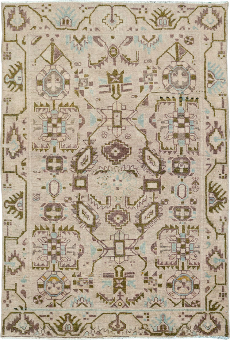 Vintage Persian Malayer Rug, No.26382 - Gss