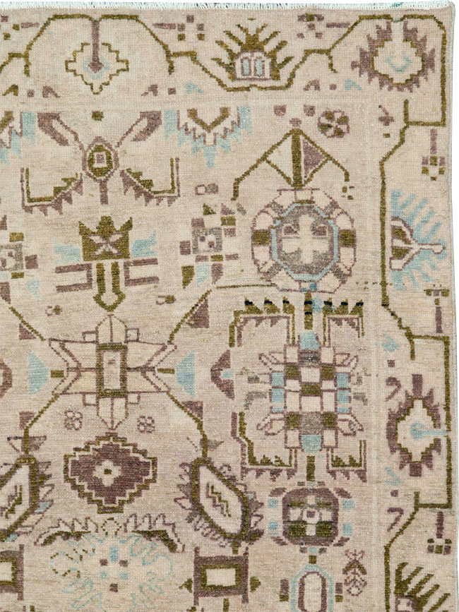 Vintage Persian Malayer Rug, No.26382 - Gss