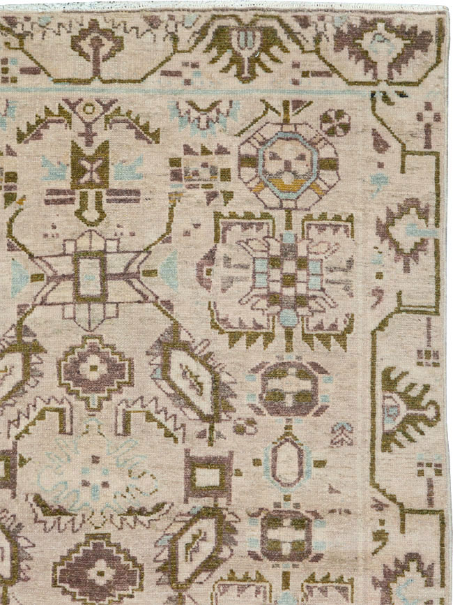 Vintage Persian Malayer Rug, No.26382 - Gss