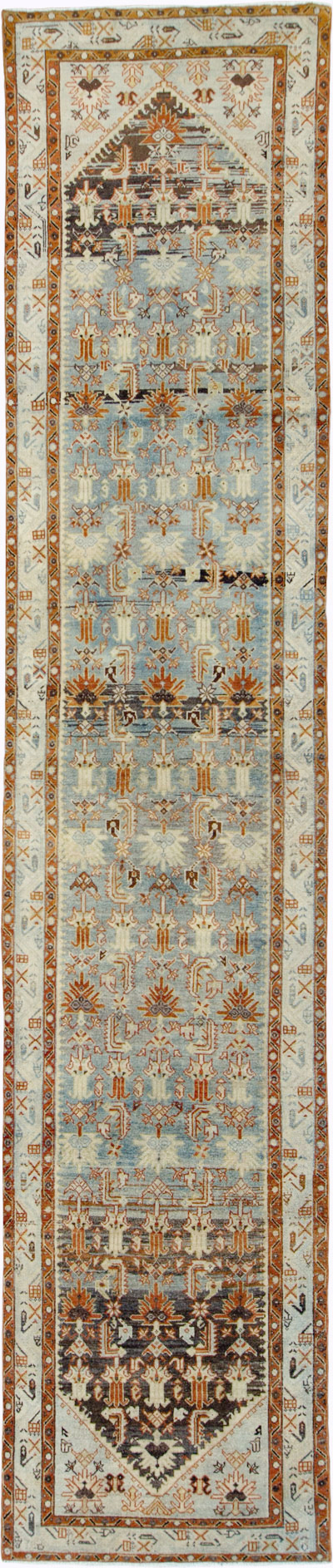 Vintage Persian Malayer Runner, No.26384 - Gss