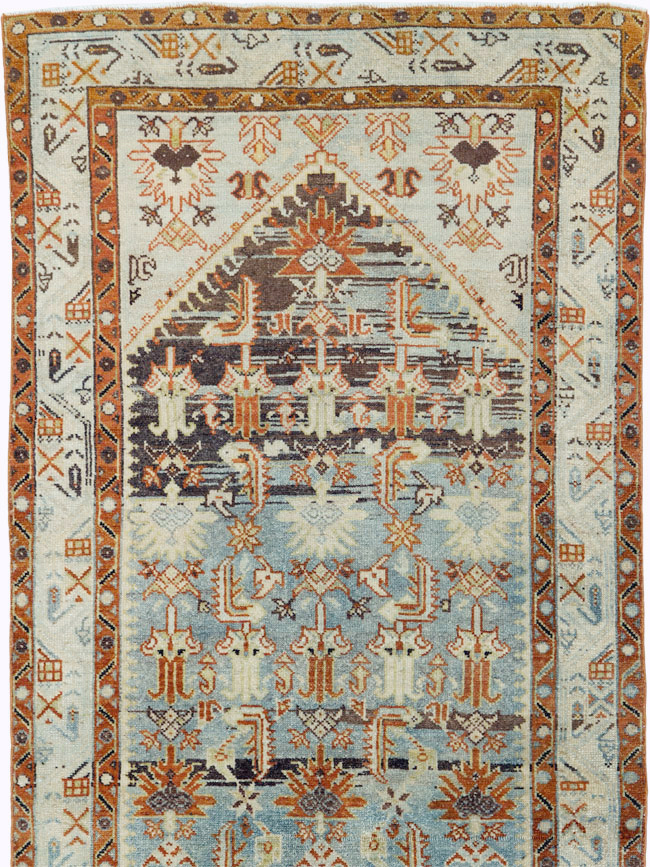Vintage Persian Malayer Runner, No.26384 - Gss