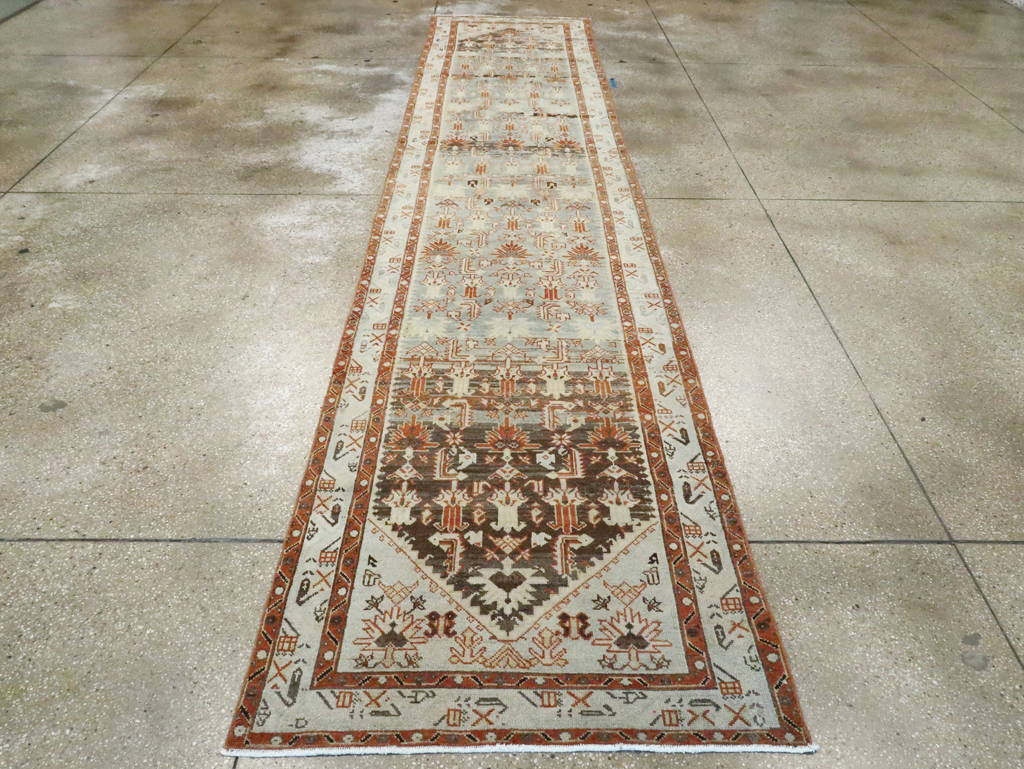 Vintage Persian Malayer Runner, No.26384 - Gss