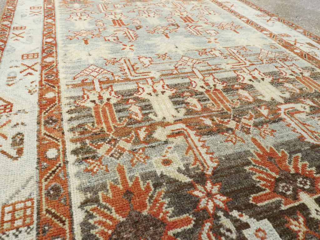 Vintage Persian Malayer Runner, No.26384 - Gss