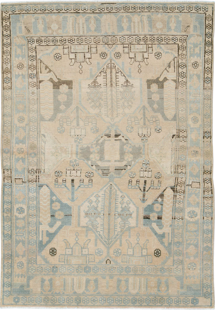 Vintage Persian Malayer Rug, No.26386 - Gss
