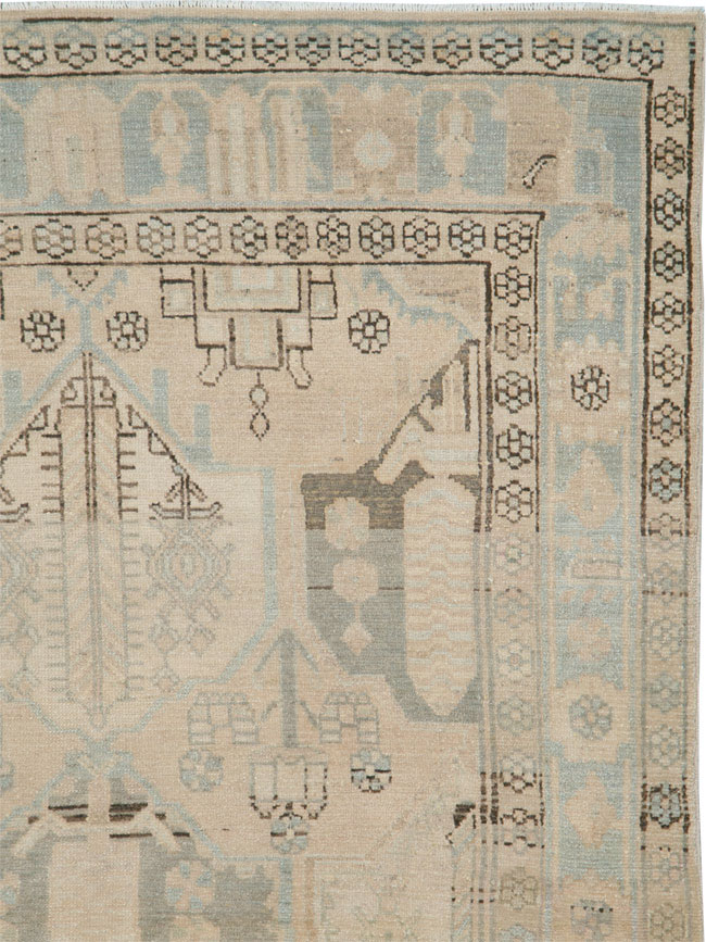 Vintage Persian Malayer Rug, No.26386 - Gss