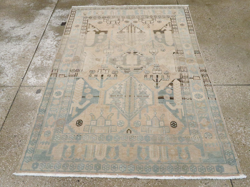 Vintage Persian Malayer Rug, No.26386 - Gss
