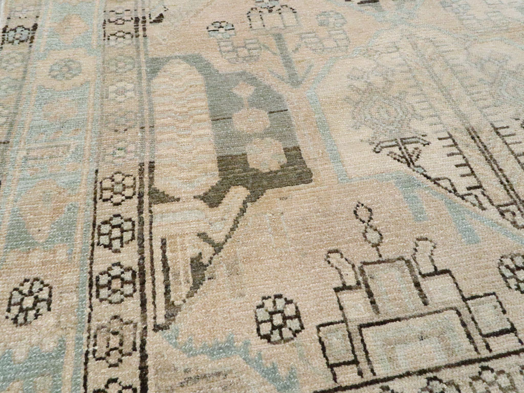 Vintage Persian Malayer Rug, No.26386 - Gss