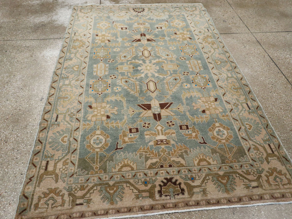 Vintage Persian Malayer Rug, No.26392 - Gss