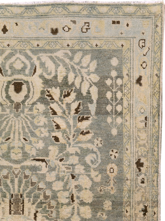 Vintage Persian Malayer Accent Rug, No.26394 - Gss