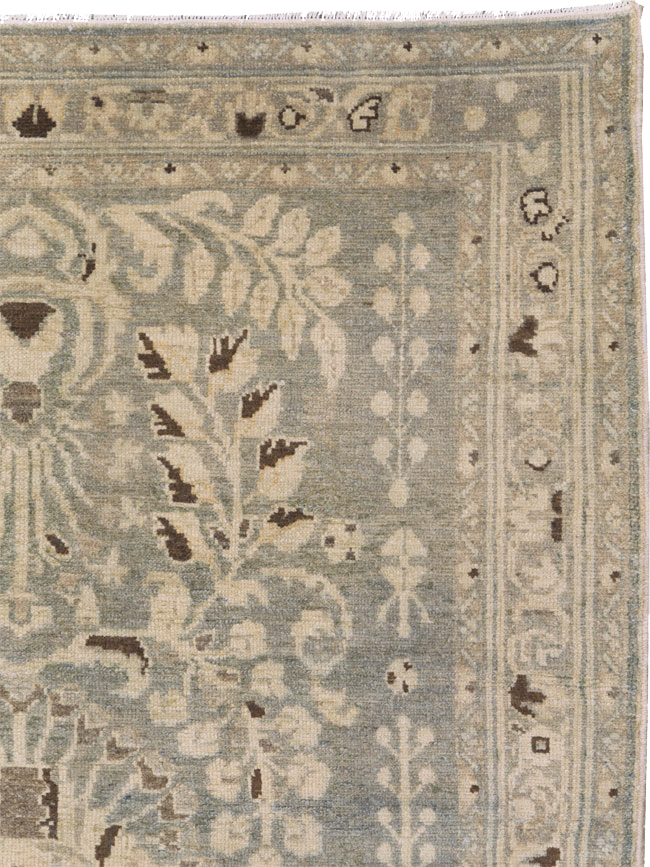 Vintage Persian Malayer Accent Rug, No.26394 - Gss