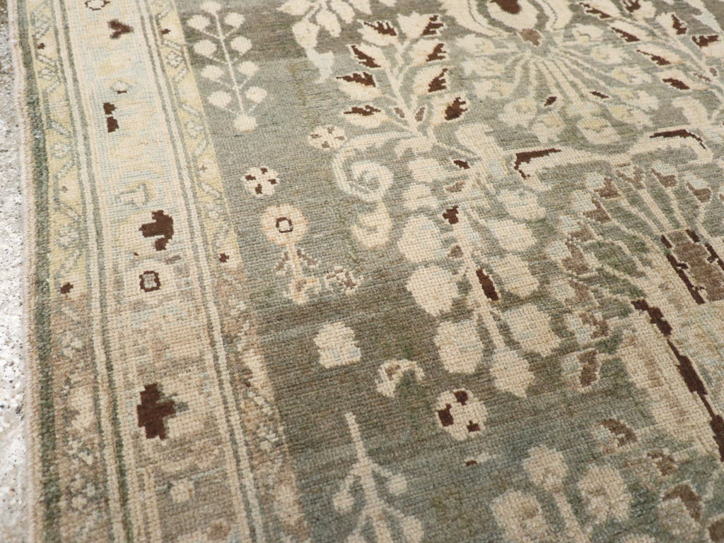 Vintage Persian Malayer Accent Rug, No.26394 - Gss